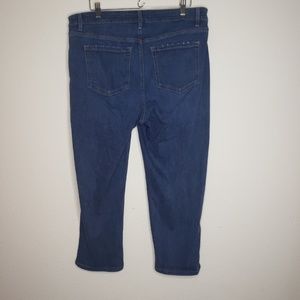 Lane Bryant Jeans - Lane Bryant Girlfriend Crop Jeans Lane Bryant Jeans - Lane Bryant Girlfriend Crop Jeans